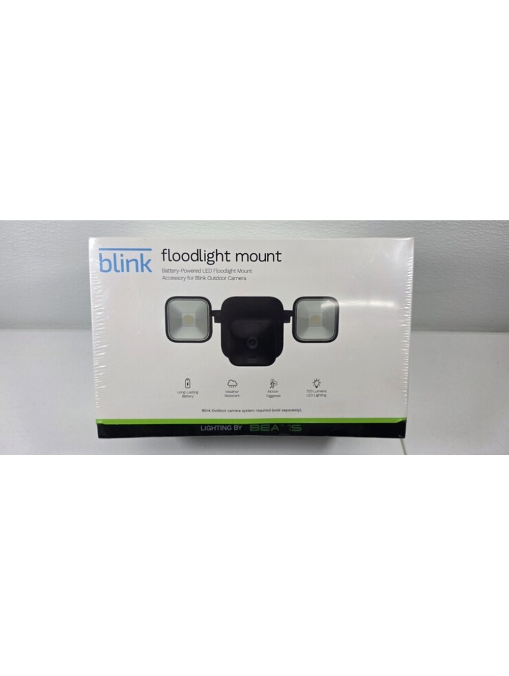 Blink Floodlight Mount Outdoor Camera 700 Lumens 2 Year Battery New Sealed